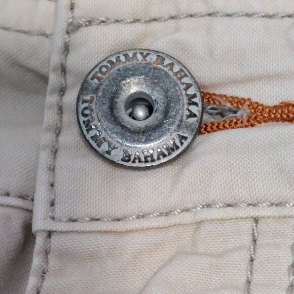 TOMMY BAHAMA Jeans Men's Island Crafted Shorts Size 38 Cotton Tencel Flat Front - Picture 11 of 14